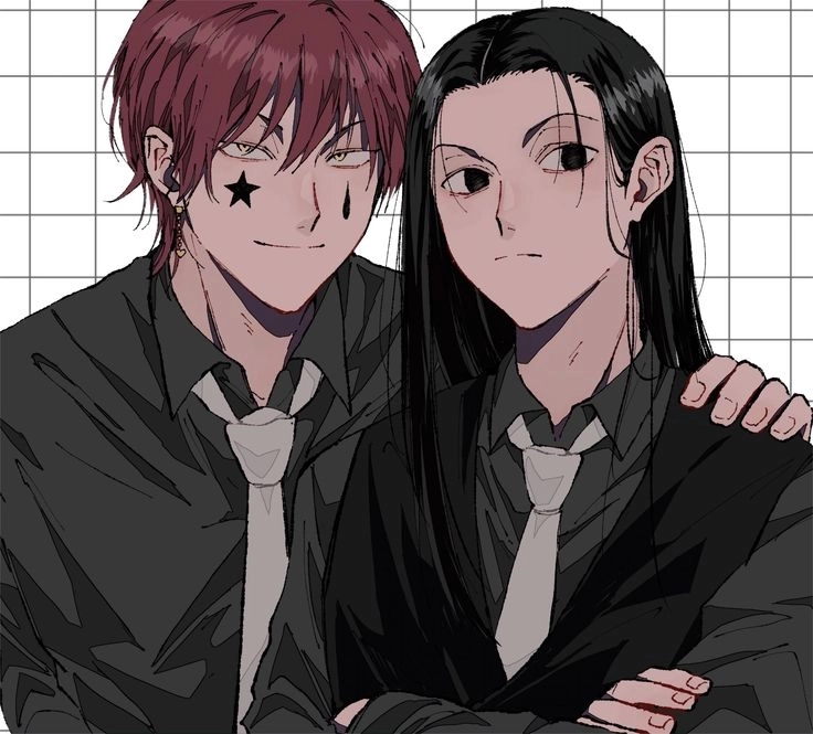 Khoảnh khắc căng thẳng của Hisoka x Illumi manga
