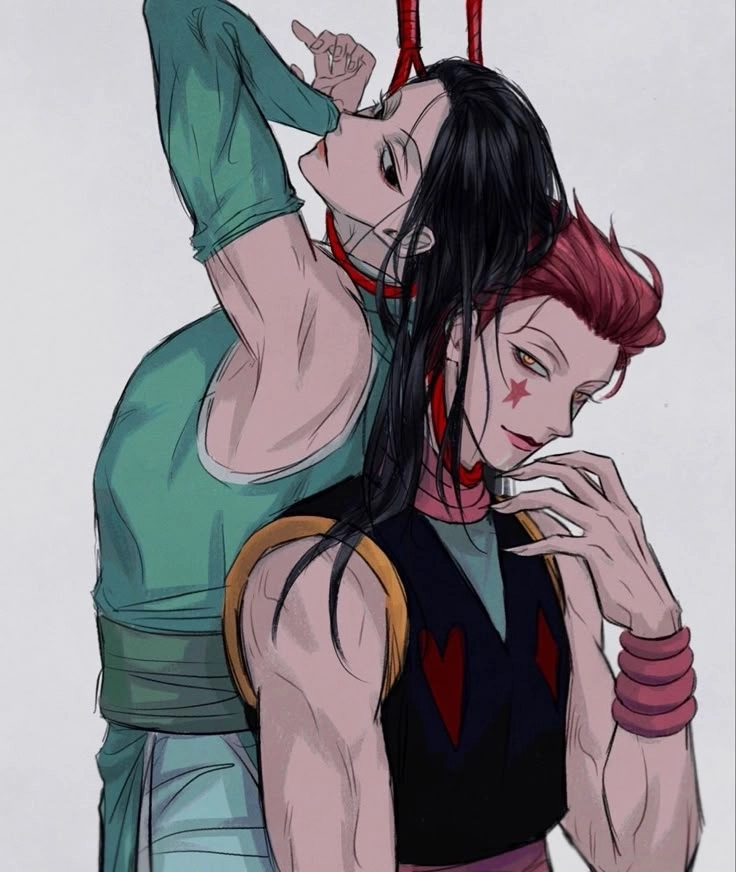 Loạt ảnh Hisoka x Illumi cute khiến fan thích thú