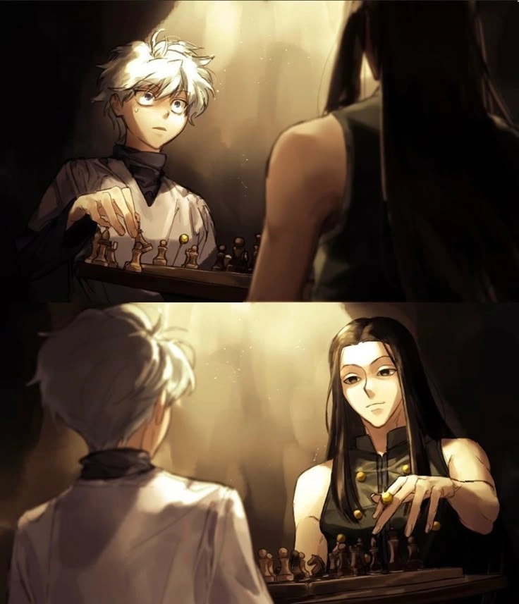 Fanart đẹp mắt về Illumi x Killua fanart đáng xem