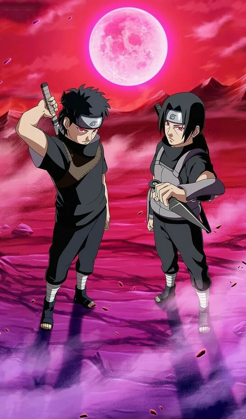 Fanart itachi x shisui tái hiện cảm xúc sâu đậm
