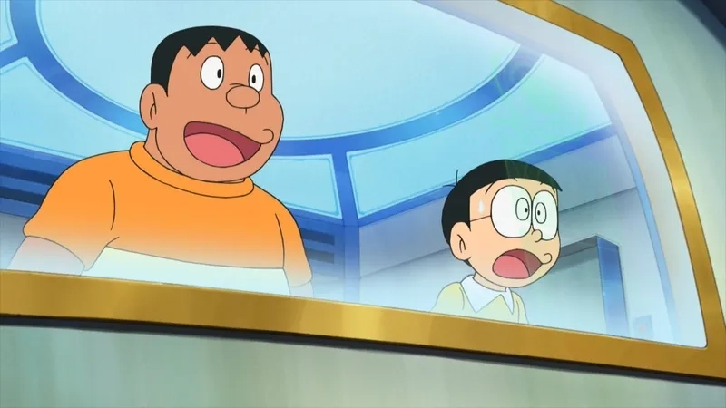 Khoảnh khắc hài hước giữa Jaian x Nobita