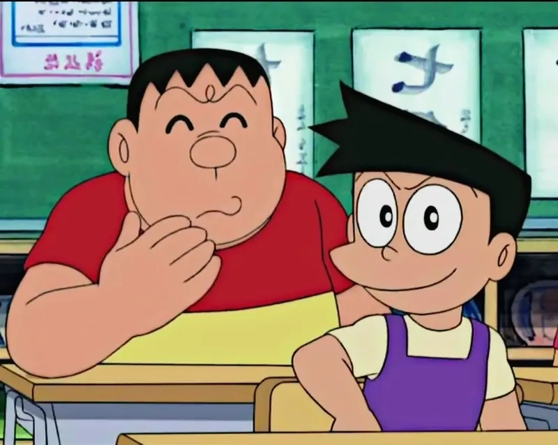 Mối quan hệ thú vị giữa Suneo x Jaian