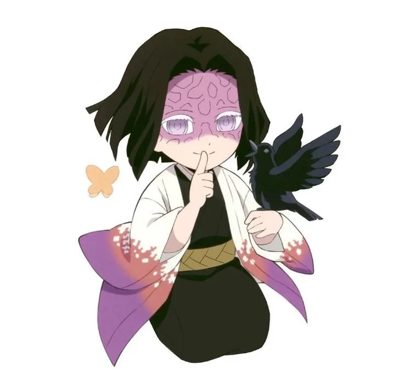 Kagaya Ubuyashiki chibi làm mềm hóa hình ảnh lãnh đạo uy nghiêm