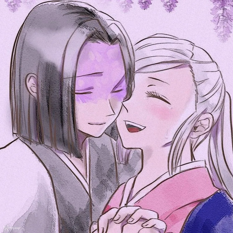 Kagaya x Amane fanart thể hiện sự hòa quyện độc đáo giữa hai nhân vật