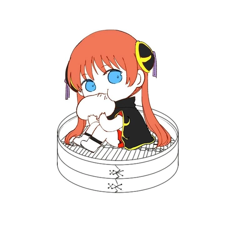 Kagura chibi dễ thương với tạo hình mini siêu cấp đáng yêu