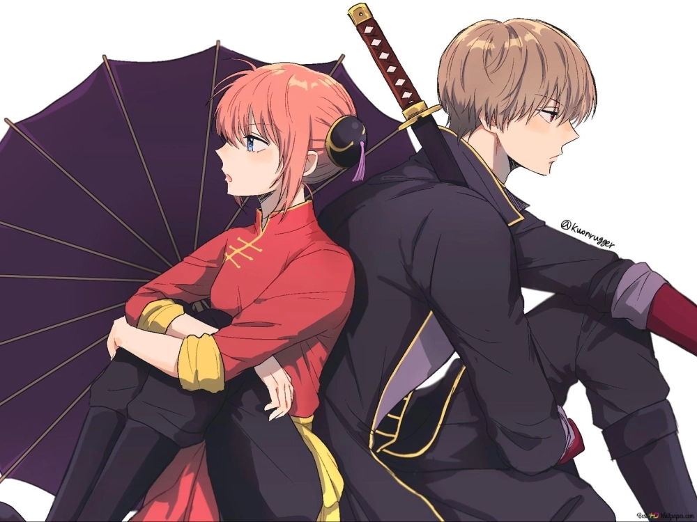 Okita x Kagura khiến fan yêu thích bởi sự đối nghịch hài hòa