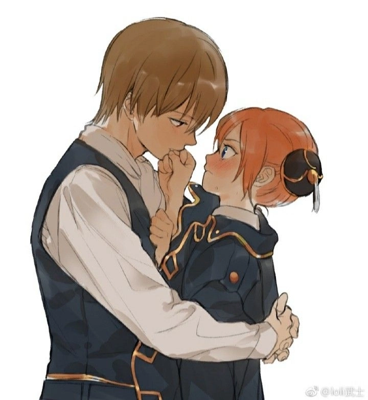 Okita Sougo x Kagura là tổ hợp vừa đánh nhau vừa quan tâm lẫn nhau