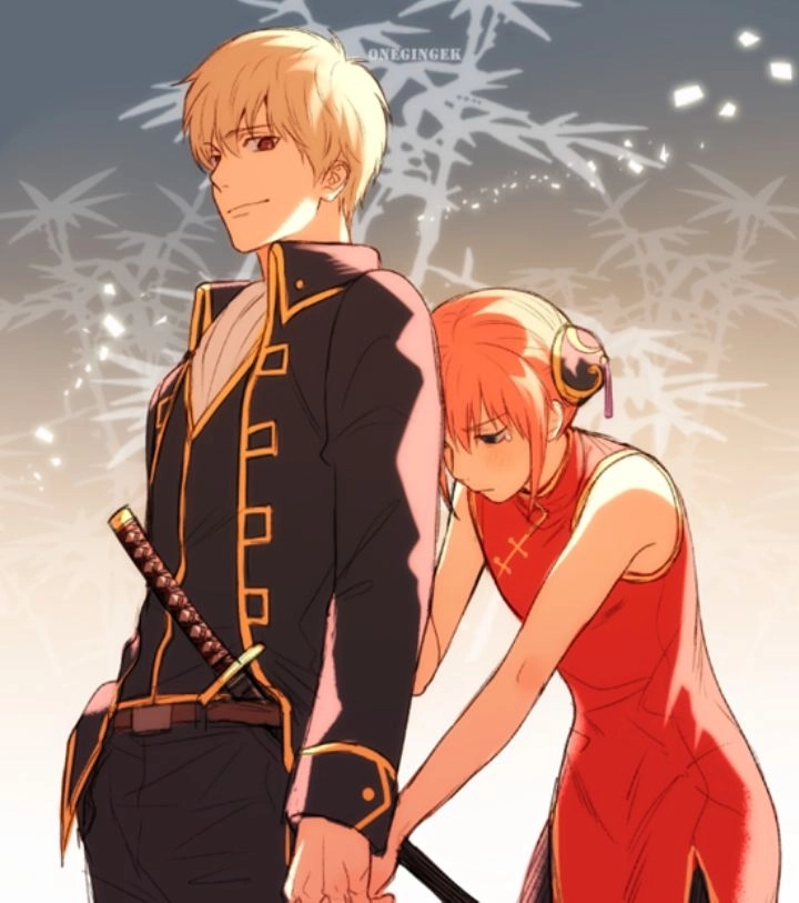 Kagura x Sougo là cặp đôi được fan Gintama ship mạnh nhất