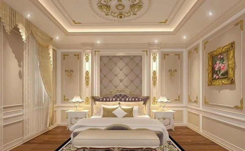 mẫu phào chỉ trần nhà bằng xi măng chắc chắn bền lâu