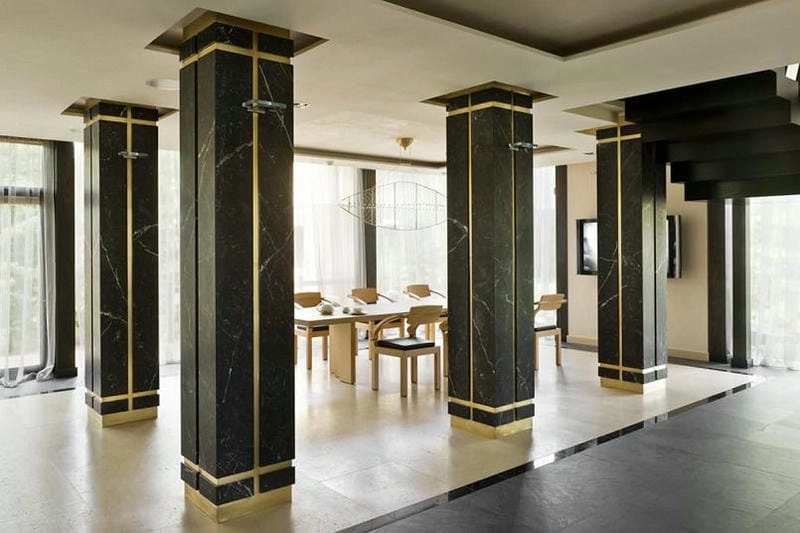 các mẫu cột nhà vuông đẹp gợi ý hoàn hảo cho mặt tiền