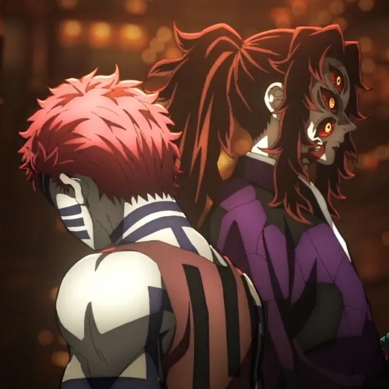 Sự liên kết mạnh mẽ giữa Kokushibo x Douma trong Kimetsu