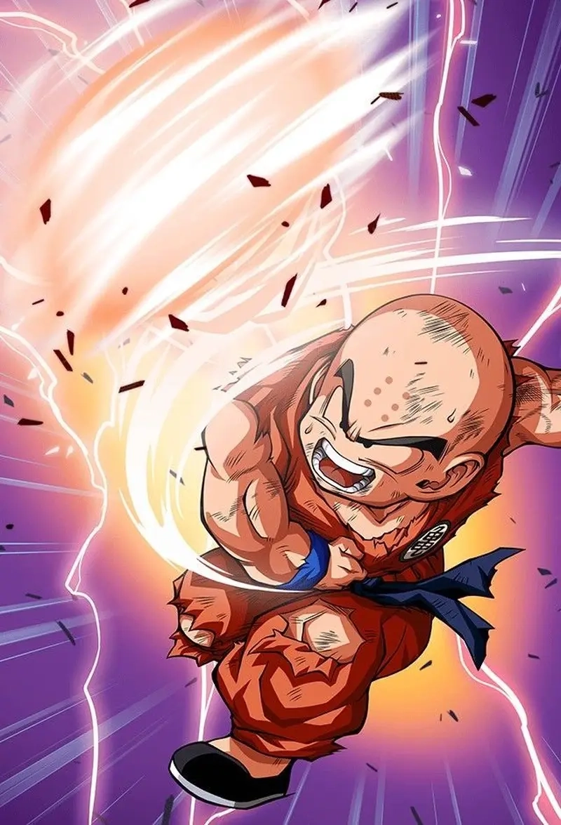 Sự mạnh mẽ cực đỉnh trong SSJ Krillin đầy ấn tượng