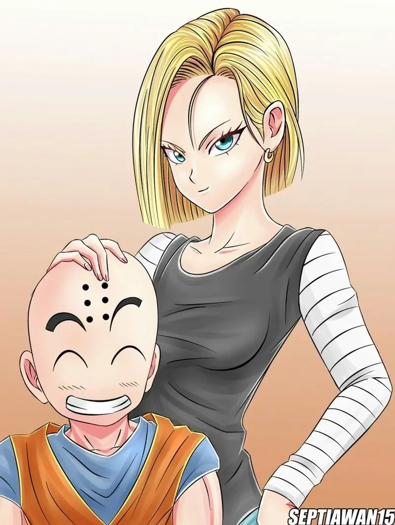 Những khoảnh khắc căng thẳng trong Android 17 x Krillin