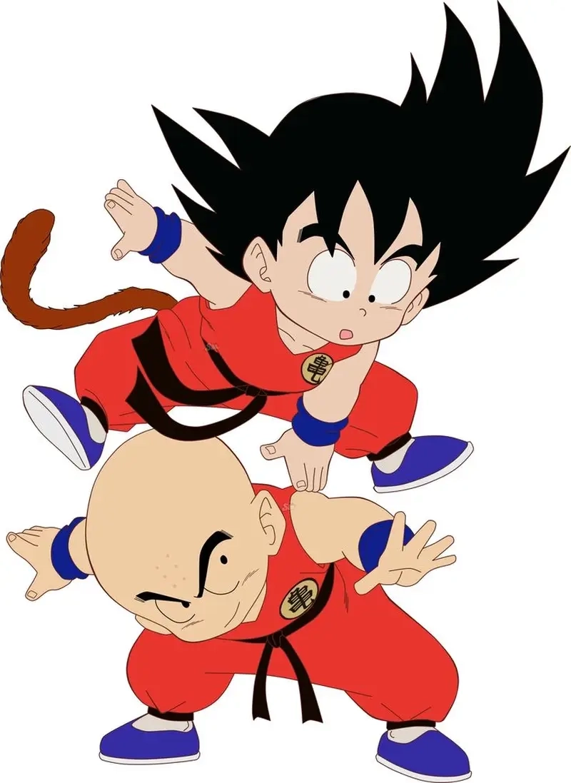 Cuộc đối đầu đáng nhớ trong Goku vs Krillin