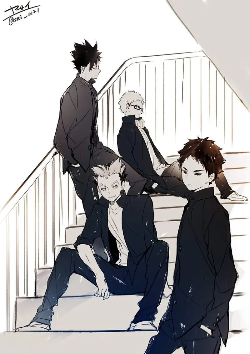 Fan ghép cặp Kuroo x Tsuki với loạt ảnh thú vị