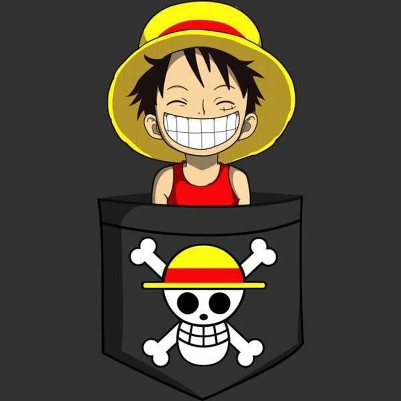 Bộ sưu tập Luffy icon cực kỳ đáng yêu