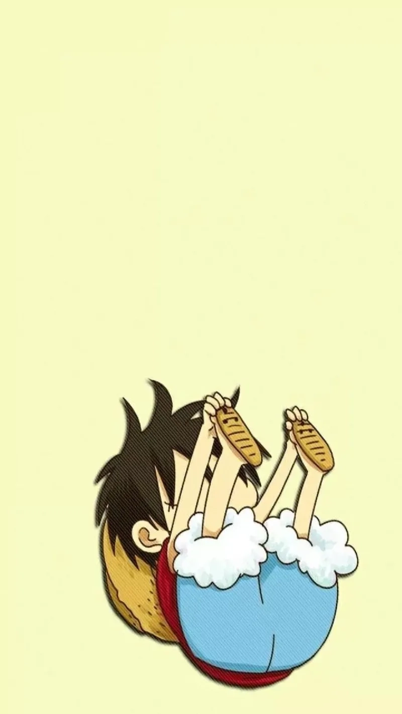 Hình ảnh Luffy cười hồn nhiên khiến fan ấm lòng
