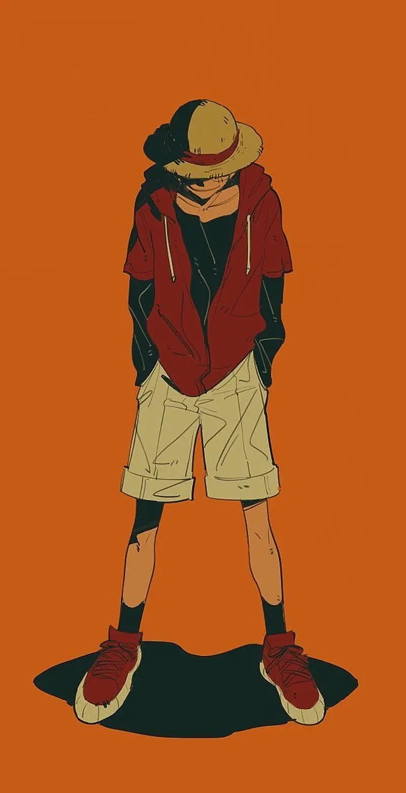Visual siêu nét đạt chuẩn Luffy 4k làm hình nền