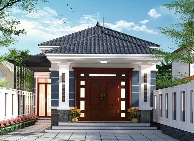 Xu hướng mái thái mẫu nhà cấp 4 đẹp 2020 chưa hạ nhiệt đến nay