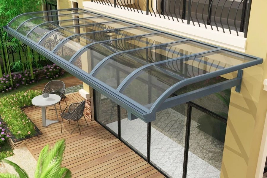 Ý tưởng thiết kế mái hiên nhà hiện đại cực ấn tượng