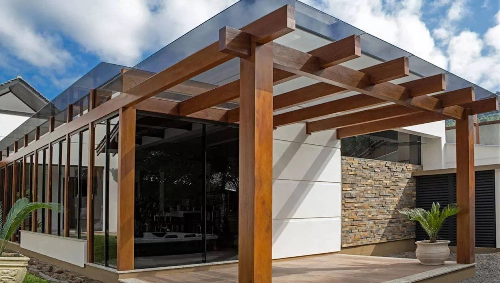 Lên ý tưởng mái hiên nhà ống đẹp tiện nghi