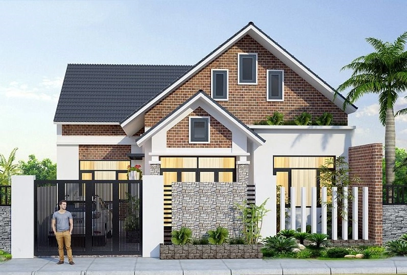 Ngắm nhìn mẫu nhà gác lửng đẹp hiện đại trẻ trung