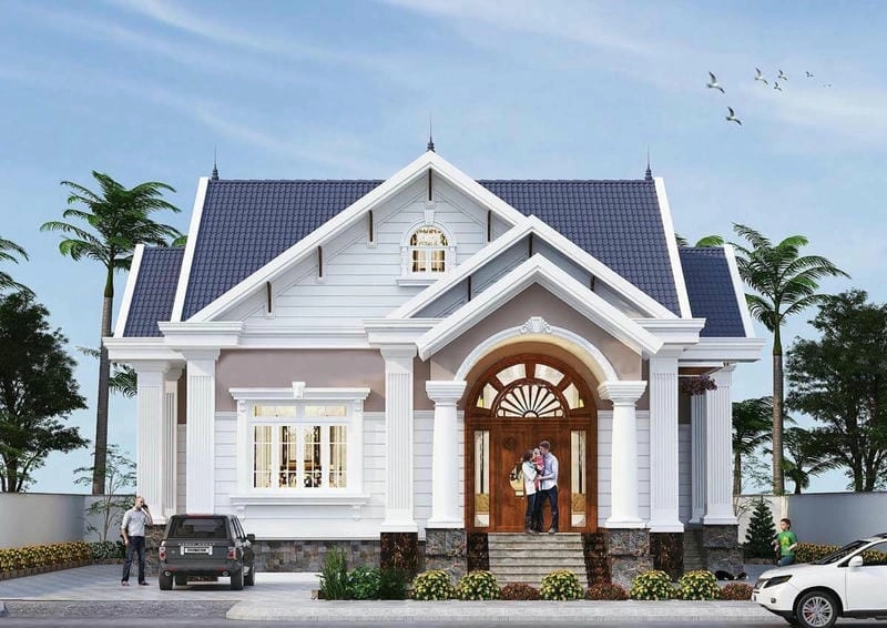 Chiêm ngưỡng mẫu mặt tiền nhà cấp 4 đơn giản mà thu hút