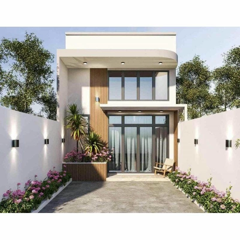 Chiêm ngưỡng mẫu mặt tiền nhà cấp 4 gác lửng phù hợp nhà nhỏ