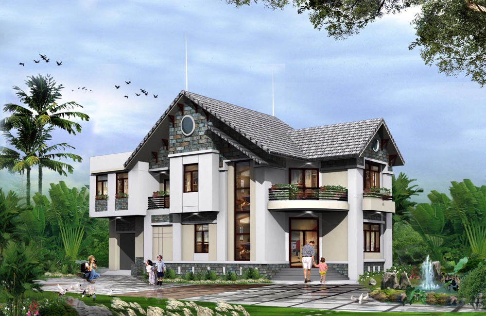 Tham khảo màu sơn nhà đẹp cho người mệnh kim ấn tượng