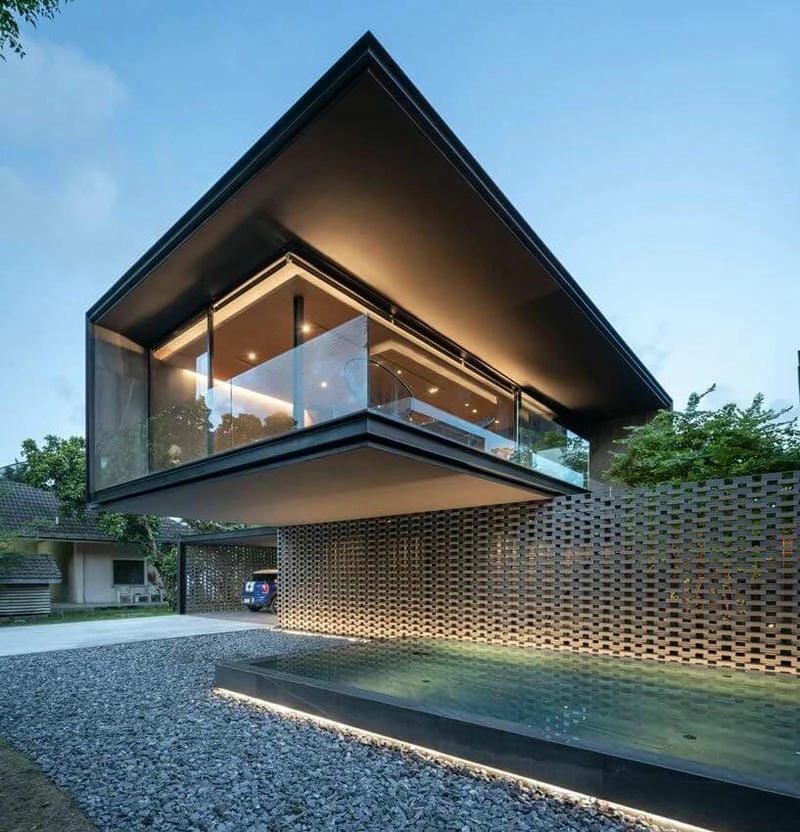 mẫu biệt thự 2 tầng nhà vườn sang trọng mát mẻ gần gũi