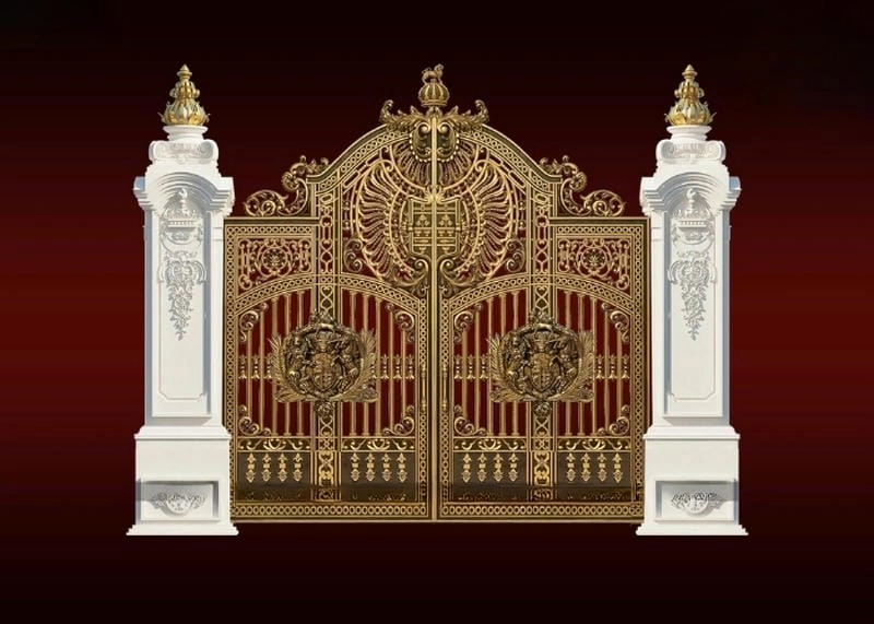 Ngắm nhìn mẫu cổng nhà ống hiện đại sang trọng thời thượng