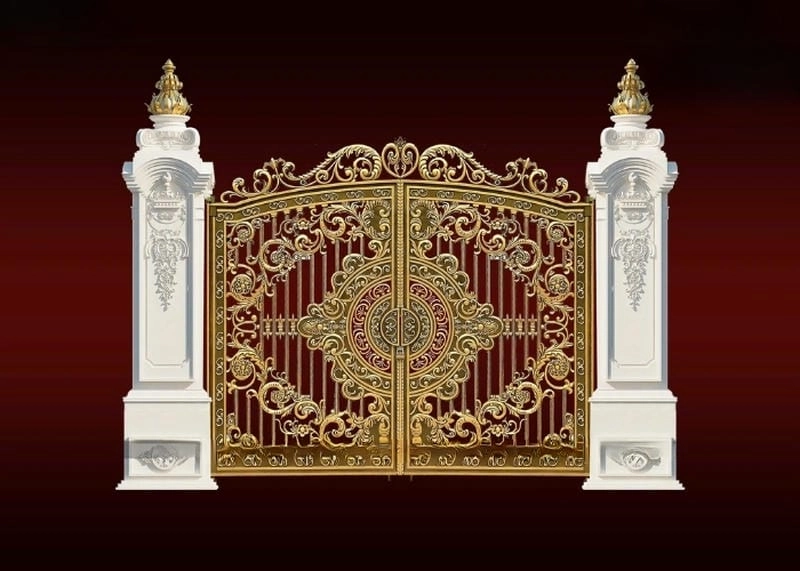 Gợi ý mẫu cổng nhà đẹp nhất hiện nay nổi bật tinh tế