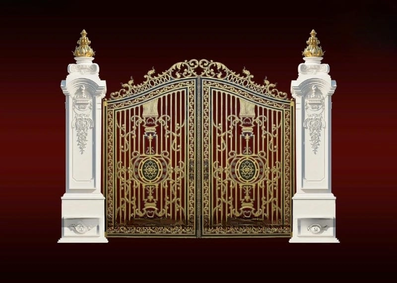 Khám phá mẫu cổng nhà cấp 4 mái thái nhẹ nhàng sang trọng