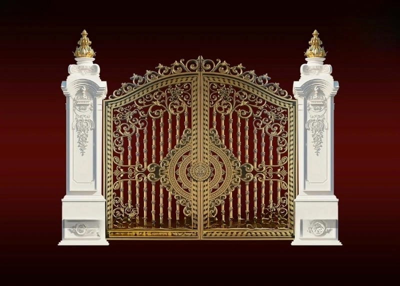 Tham khảo mẫu cổng nhà kín đáo thiết kế an toàn tiện nghi