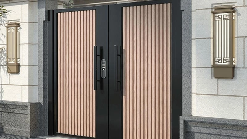 các mẫu cổng nhà đẹp hiện đại ý tưởng sang trọng hiện đại