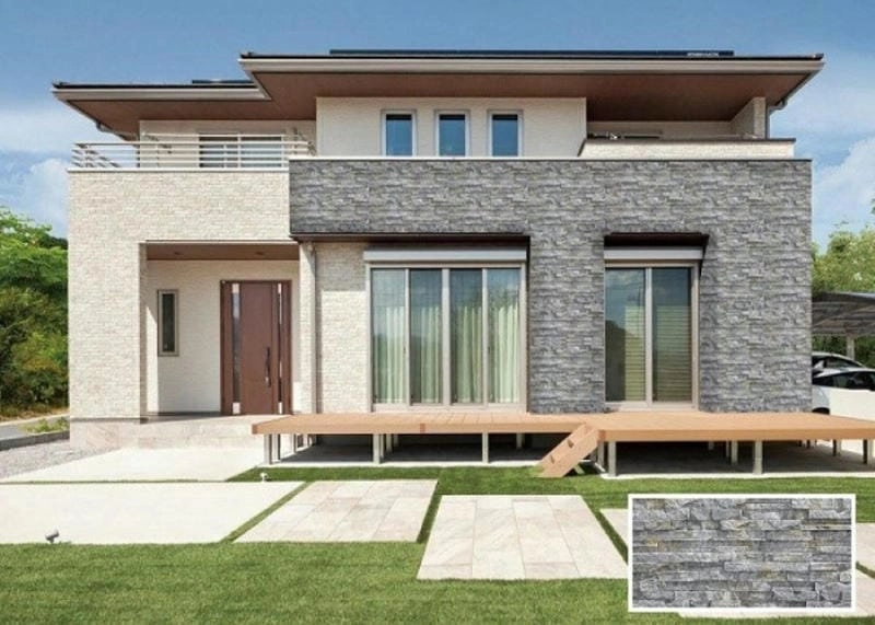 Sự lựa chọn hàng đầu là mẫu ốp đá mặt tiền đẹp