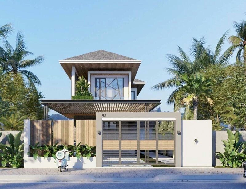 mẫu nhà 1 trệt 1 lầu dưới 1 tỷ gợi ý tiết kiệm chi phí xây dựng