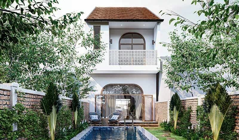 phí xây mẫu nhà 1 trệt 1 lầu 5x15 dự trù ngân sách hợp lý