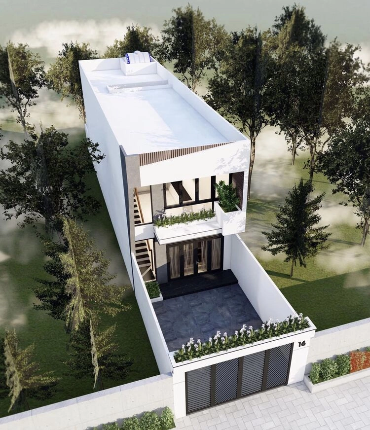 Tham khảo mẫu nhà 2 tầng nông thôn 300 triệu nhà ống tiết kiệm