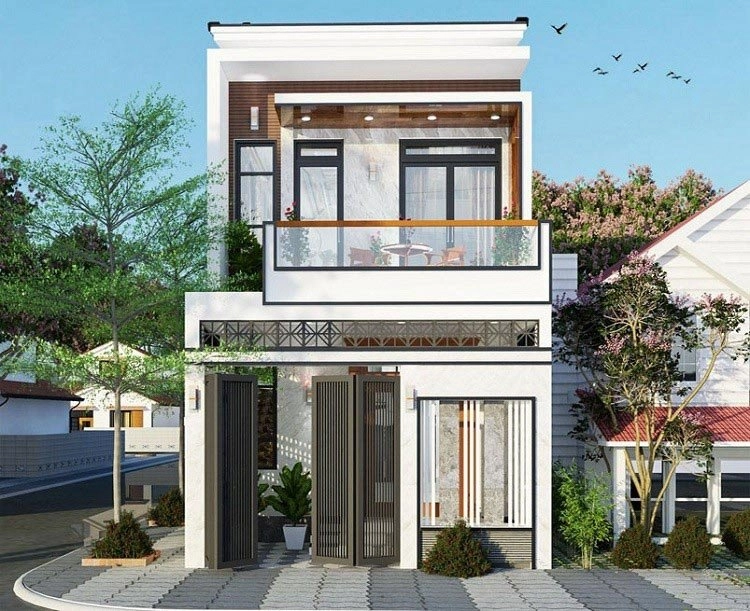 Gợi ý nông thôn các mẫu nhà 2 tầng đơn giản nhà ống đẹp
