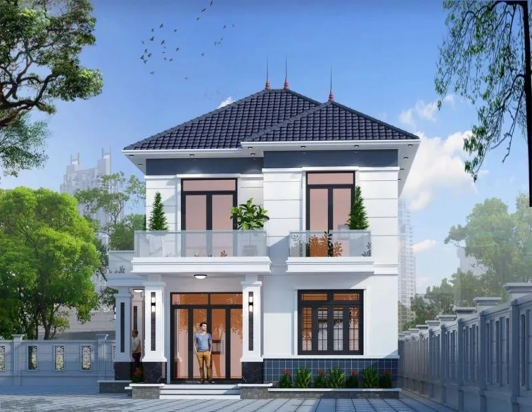 Khám phá 500 trieu mẫu nhà 2 tầng nông thôn hấp dẫn