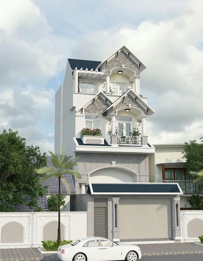 Tham khảo ý tưởng từ mau nha 3 tang 5x20m