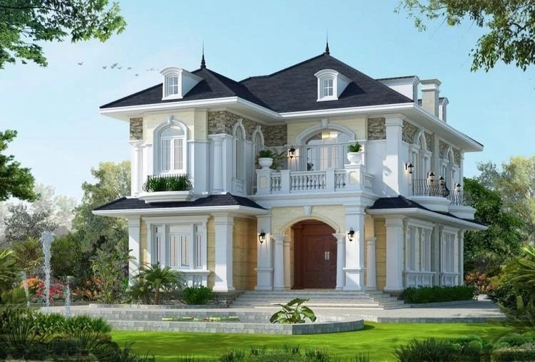 Ngắm nhìn mẫu nhà 2 tầng đẹp năm 2025 hiện đại