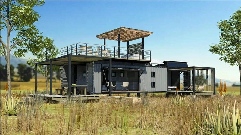 mẫu nhà container 50 triệu tiết kiệm tối đa vẫn đẹp