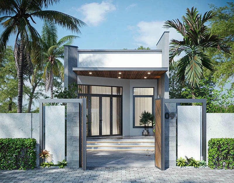 Tận dụng tối đa không gian với mẫu nhà khoảng 300 triệu