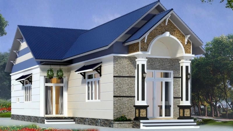 Tham khảo bản vẽ mẫu nhà cấp 4 chữ l cùng mẫu nhà cấp 4 chữ l đẹp