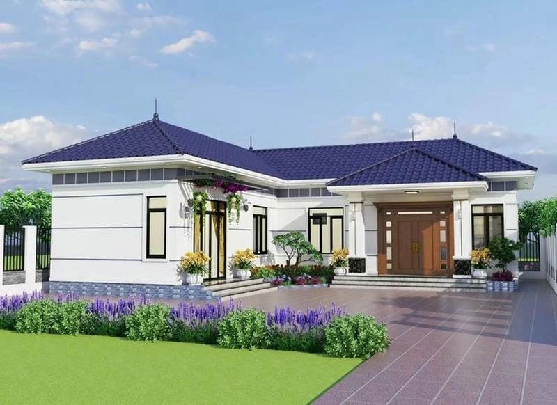 Khám phá nông thôn mẫu nhà cấp 4 chữ l mái tôn