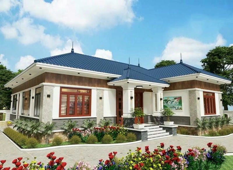 Tham khảo mẫu nhà cấp 4 chữ l 2 tầng cùng mẫu nhà cấp 4 chữ l đẹp