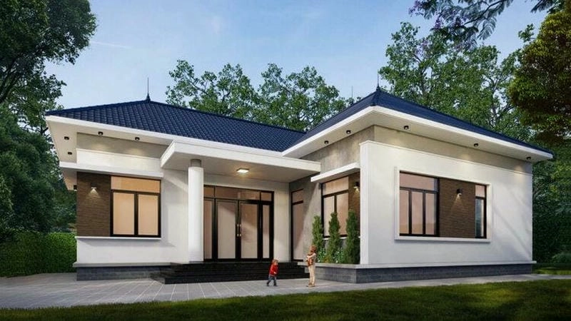 Khám phá mẫu nhà cấp 4 2 phòng ngủ 300 triệu đẹp tiện nghi