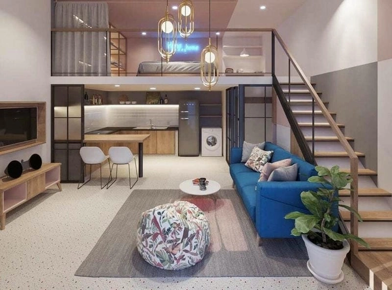 Chọn mẫu nhà cấp 4 gác lửng đẹp mắt